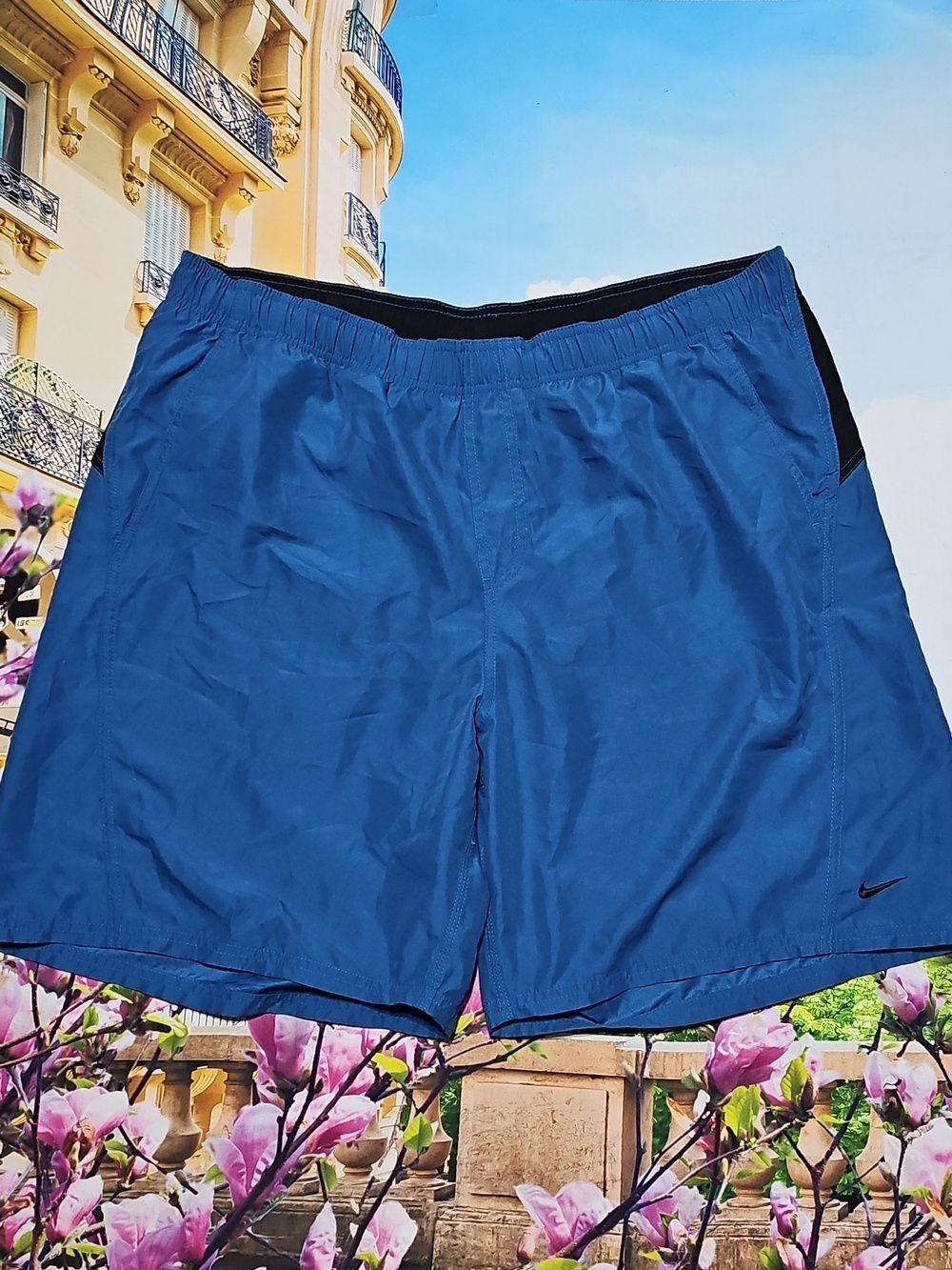 Nike Swim Trunks Blue Black XXL